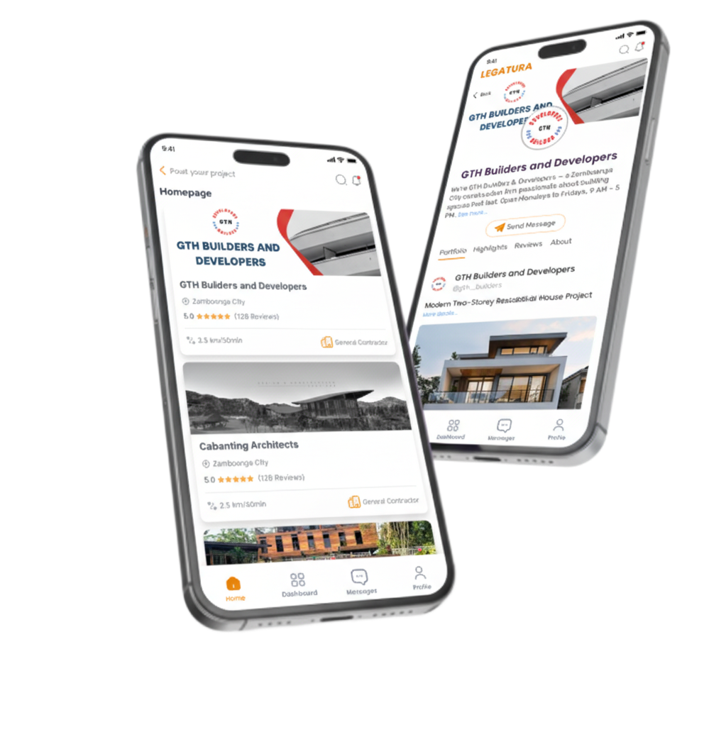 Contractor Discovery App Screenshot